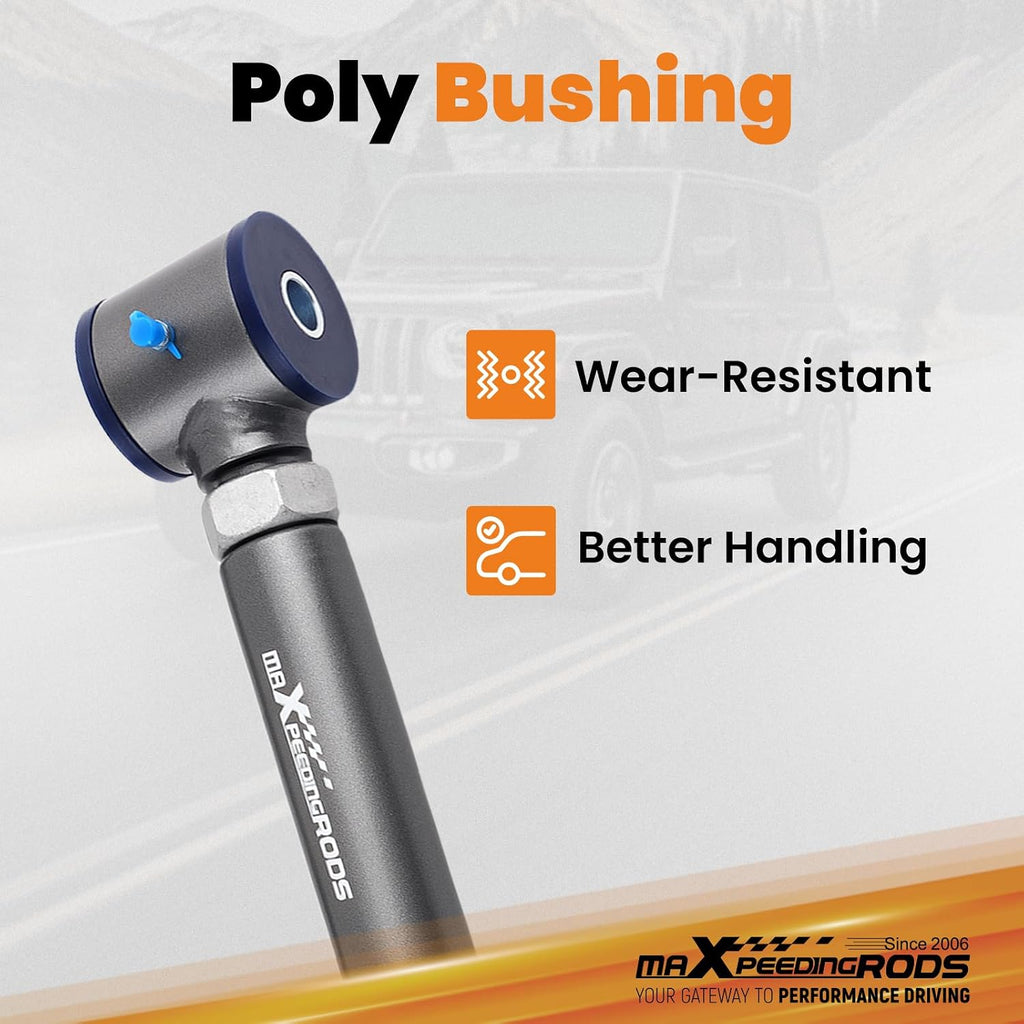 maXpeedingrods Adjustable Lower Control Arm for Wrangler TJ Cherokee XJ ZJ