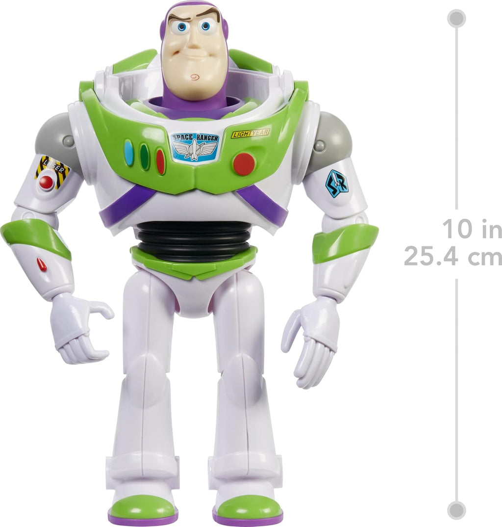 Disney Pixar Toy Story Large Action Figure, Posable Buzz Lightyear Collectible in Spacesuit Look, 12-inch Scale