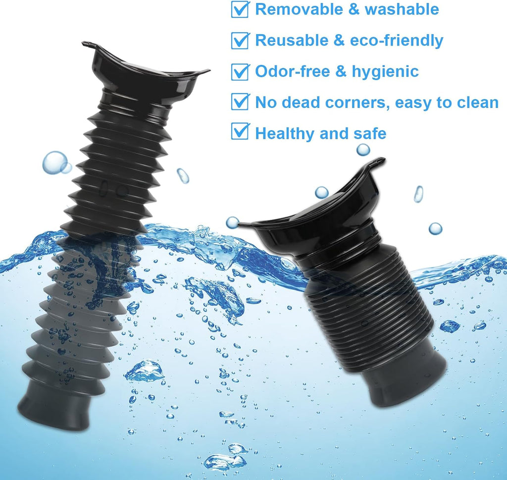 Pee Bottles for Men,Portable Urinal for Men,Collapsible Urine Bottle 750ML | Car Urinals for Men and Women,Emergency