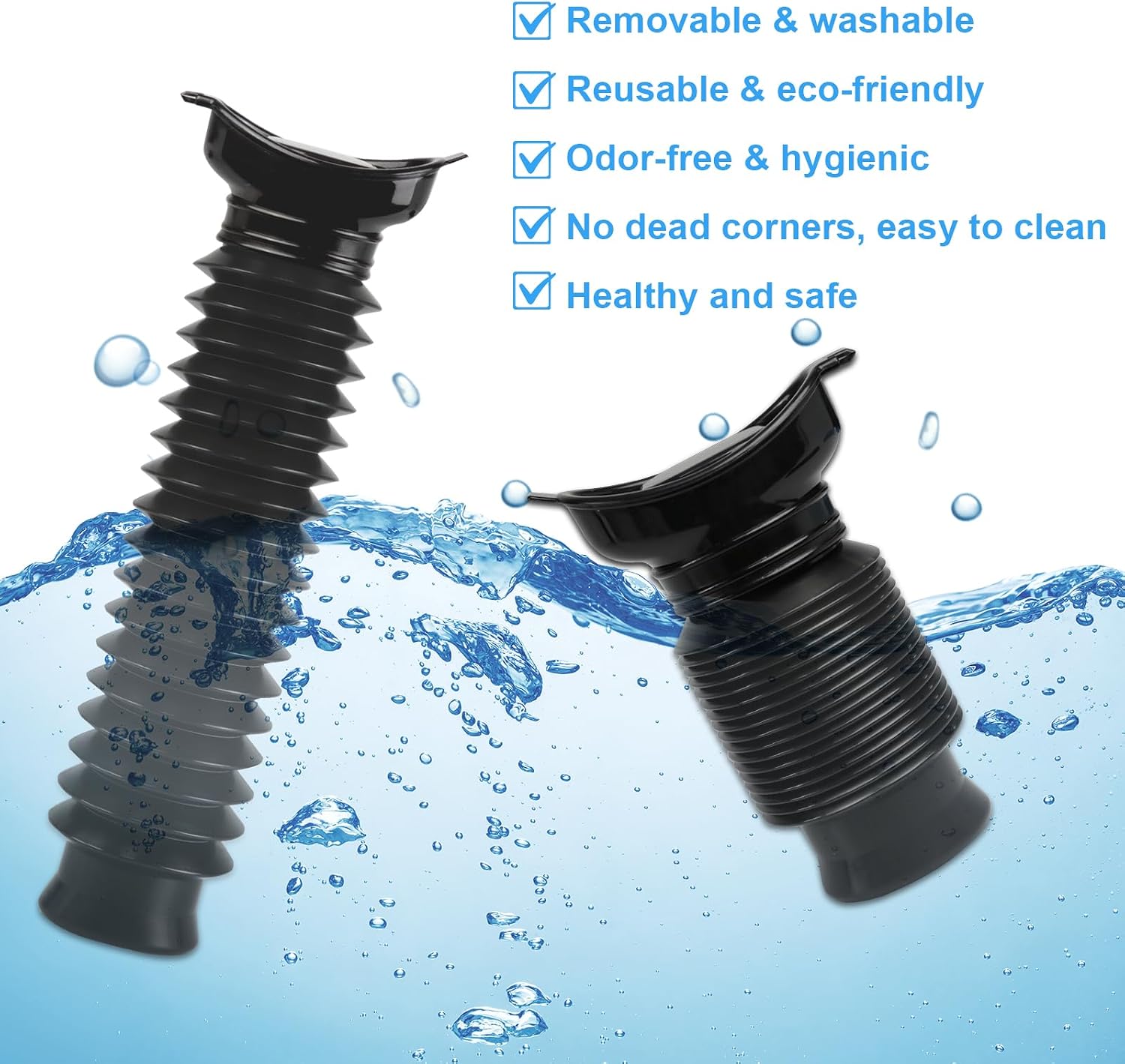 Pee Bottles for Men,Portable Urinal for Men,Collapsible Urine Bottle 750ML | Car Urinals for Men and Women,Emergency