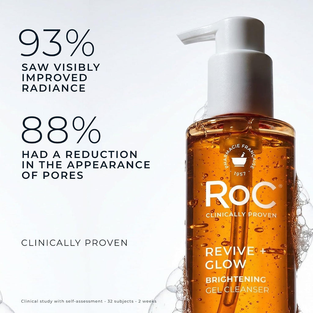 Multi Correxion Revive + Glow Gel Vitamin C Cleanser, Face Wash, Facial Cleanser with Glycolic Acid, Paraben-Free