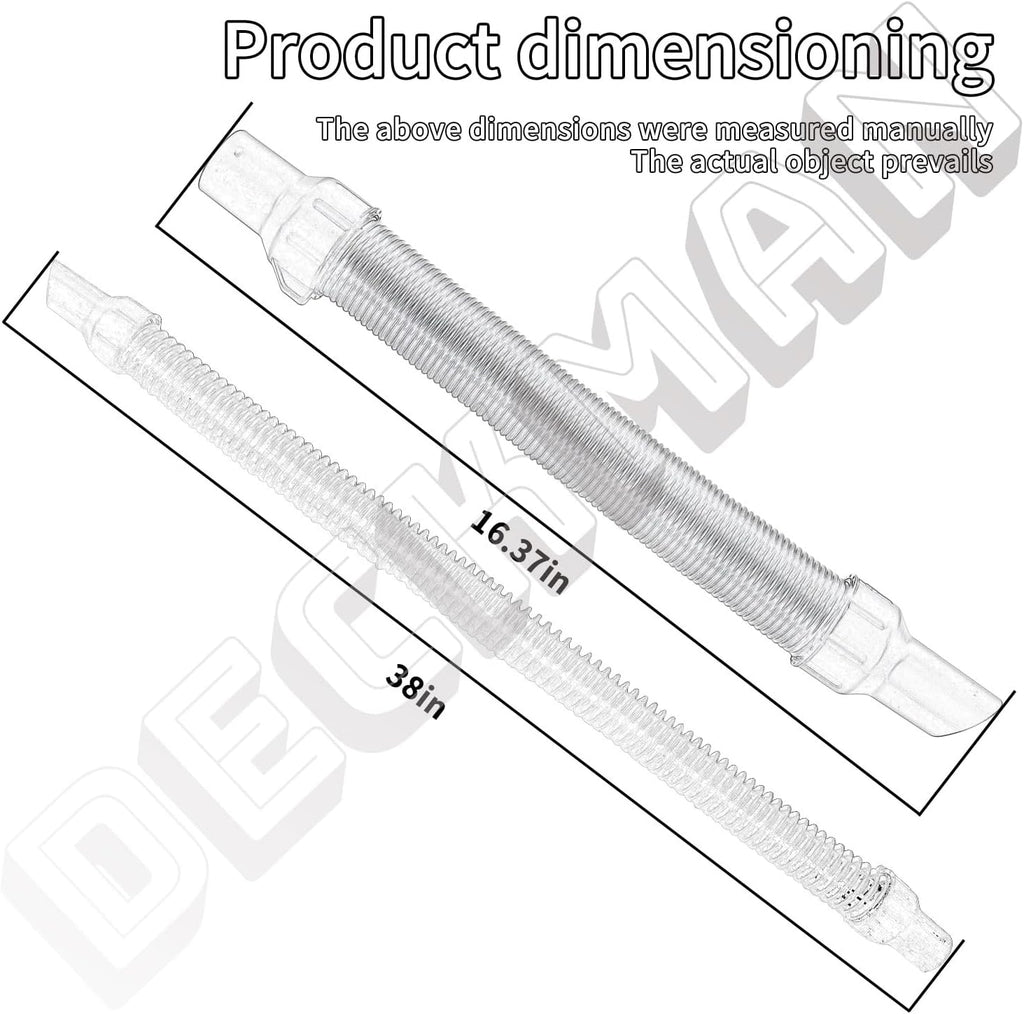 N445803 Vacuum Hose Assembly / 1 Set Universal Vacuum Attachments Compatible With DeWalt DCV517B DCV517M1 DC515B