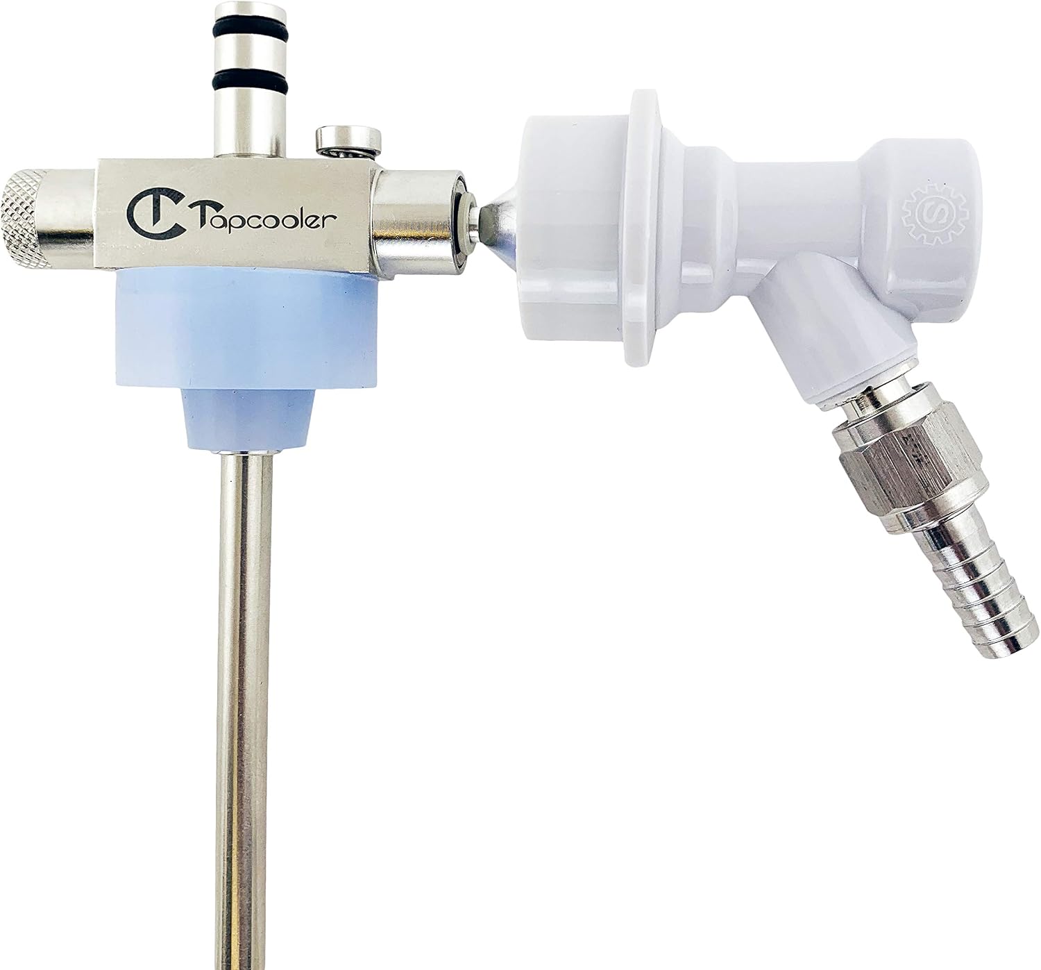 Ball Lock CO2 Adapter for Tapcooler Counter Pressure Bottle Filler