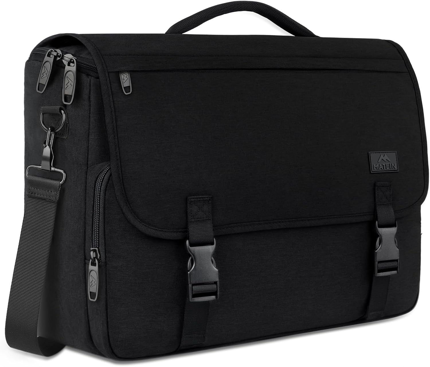 Messenger Bag for Men, Briefcases Lightweight Men's Laptop Bag 15.6 inch Water Resistant Crossbody School Satchel