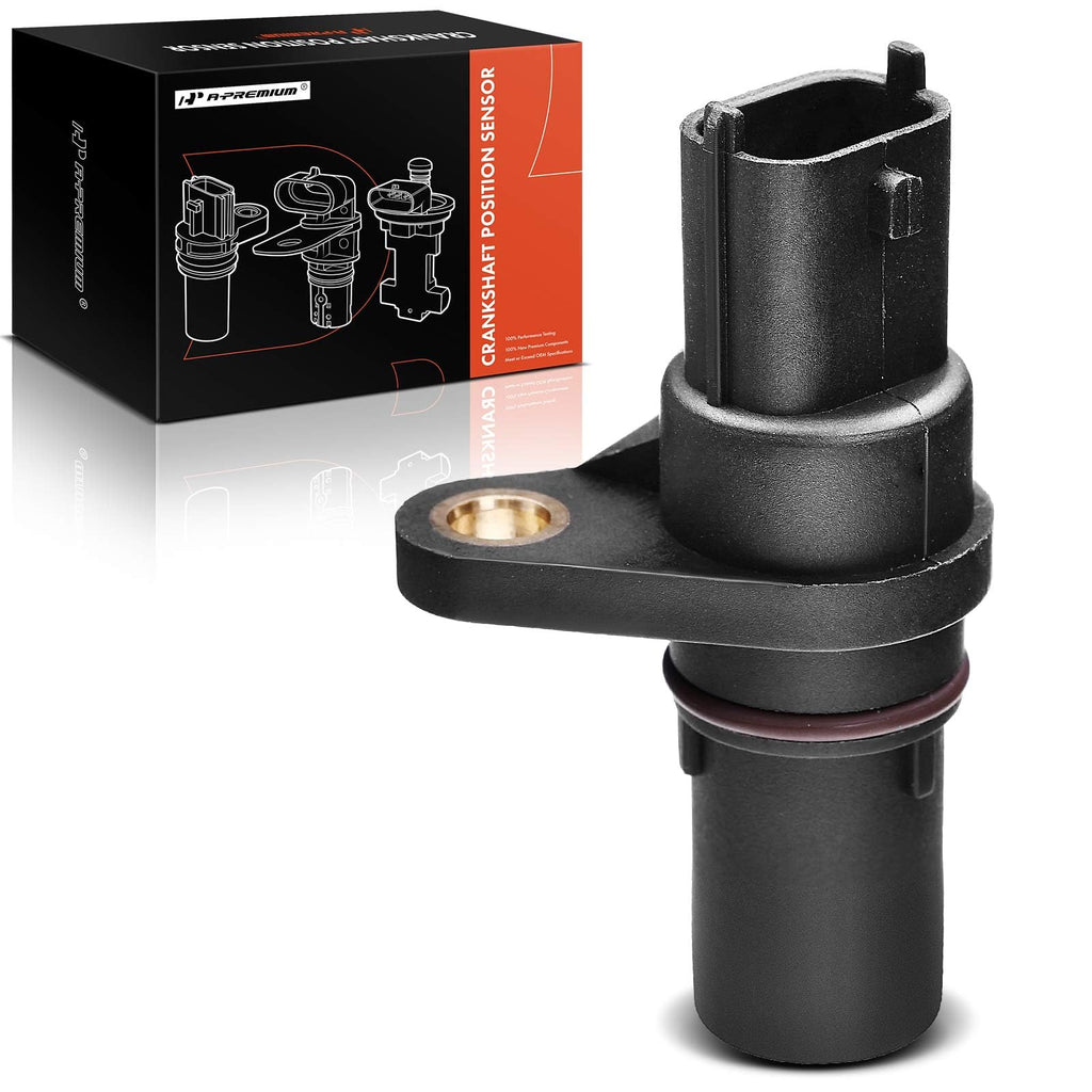 A-Premium Engine Crankshaft Position Sensor Compatible with Chevrolet, Saab