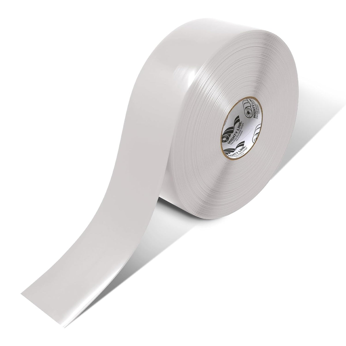 5S Floor Marking Tape, 3 in Wide, 100 ft Roll, White