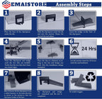 Tile Leveling System (3/16 Inch) – 400 Tile Spacers + 200 Reusable Wedges + 1 Tile Plier – Smooth & Seamless Floor &