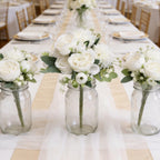 16 Bundles Peonies Artificial Flowers Bulk - White