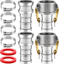 2 Set 1.5 Inch Camlock Fittings Type C&E