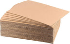 60 PCS 9 x 12 Inches Corrugated Cardboard Sheets, Flat Cardboard Sheets Filler Insert for Packing, Mailing, and