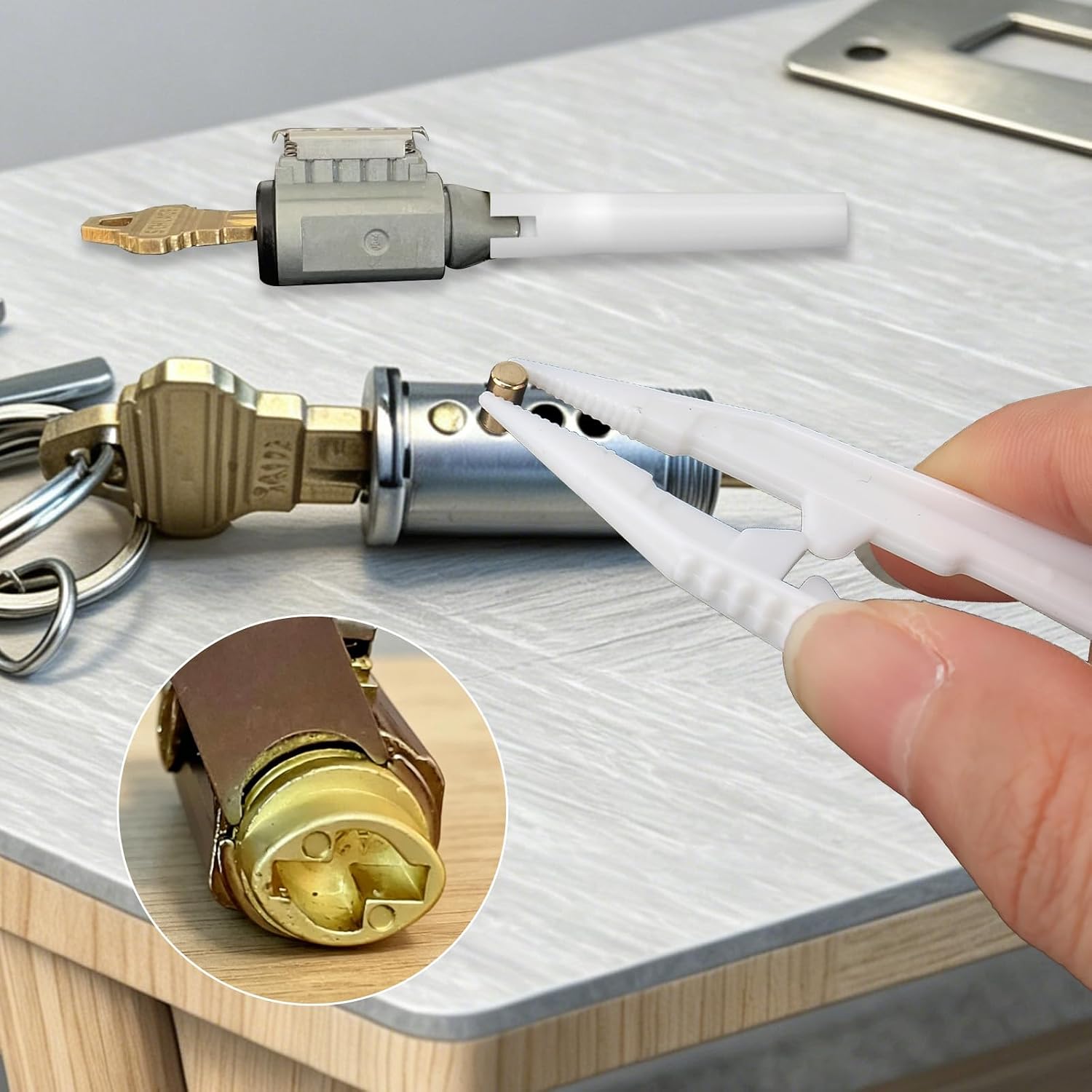SC1 & SC4 Rekey Kit for Schlage with 0-9 Bottom, Master & Top Pins | Complete Locksmith Kit with Essential Rekeying