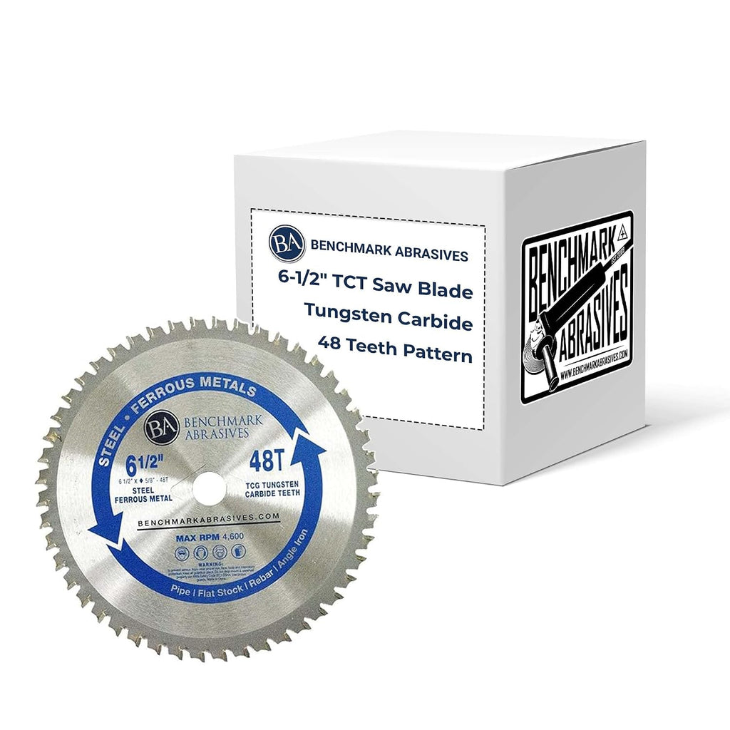 Benchmark Abrasives 6 1/2" TCT Circular Saw Blade, 48 Teeth