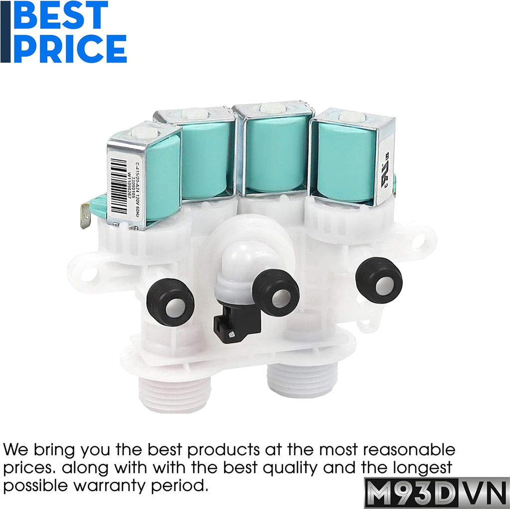 WTW8500DC1 WTW8500DC2 WTW7500GC2 Washer Water Inlet Valve For Maytag