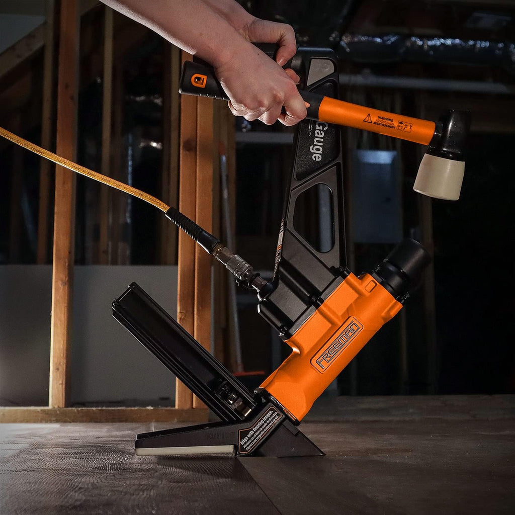 Pneumatic 18-Gauge 1-3/4" L-Cleat Flooring Nailer | G2F18GLCN