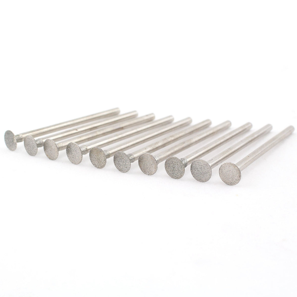 ILOVETOOL 3/32" shank T Shape Head 6mm Diamond Grinding Burrs Rotary Engraving Sets