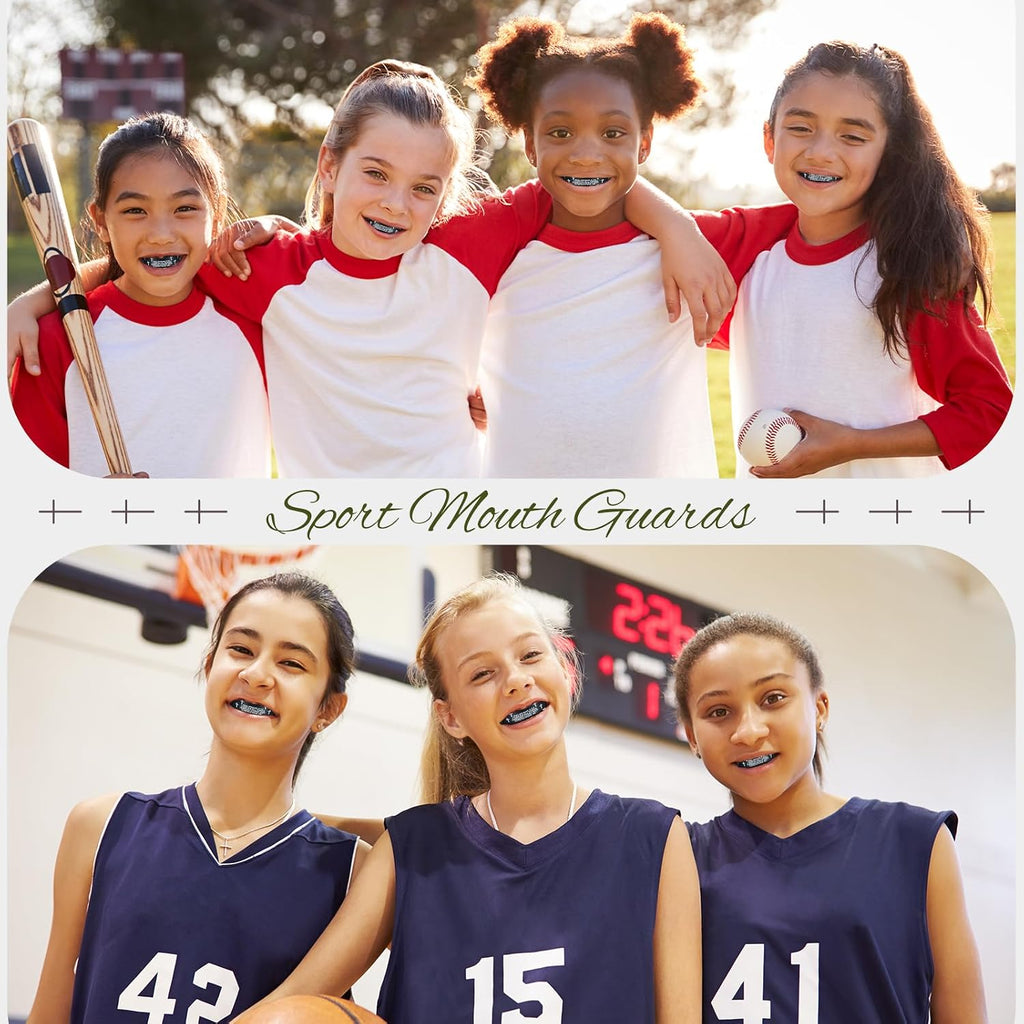 2 Pcs Christian Mouth/Teeth Guards | Sport Game Guard Religious Mouthguard: Soccer, Football, Basketball, Baseball