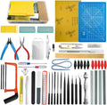 85 PCS Model Tools Kit Hobby Building Tool Craft Set Modeler Basic DIY Tools for Cars, Airplanes, Buildings, Robots