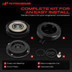 A-Premium Air Conditioner AC Compressor Clutch Kit