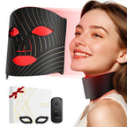 Red Light Therapy for Face,LED Face Mask Light Therapy with Neck Device