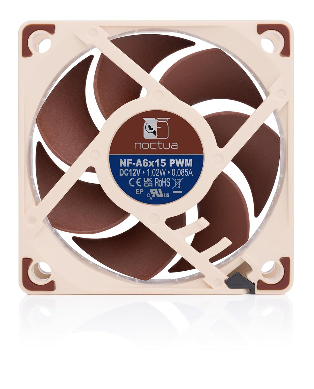 Noctua NF-A6x15 PWM, High-Performance Quiet Fan 60mm