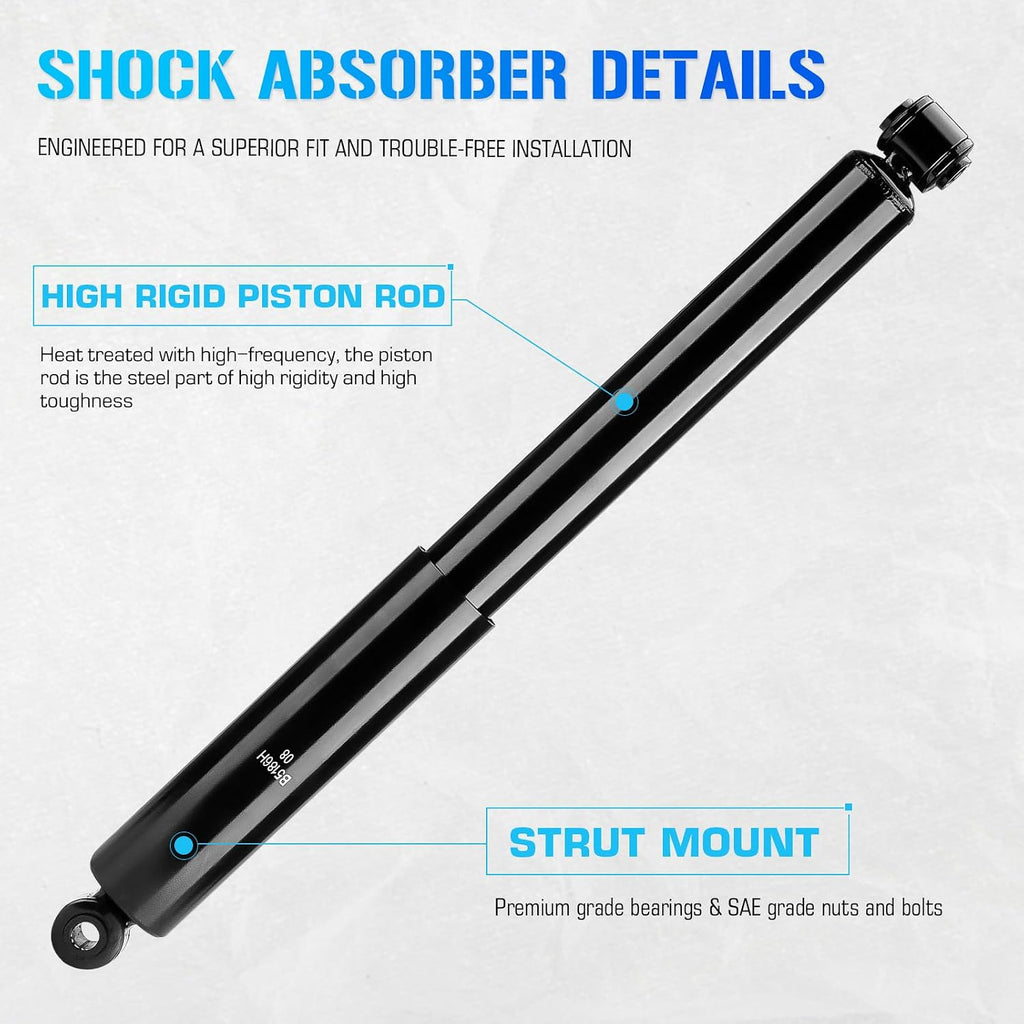Rear Struts for 10-17 GMC Terrain/ 05-17 Chevy Equinox/ 12-13 Captiva Sport