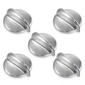 Allstare WB03X43926 Stove Knobs Replacement Parts for GE Range Parts Profile Stove Knobs 183D8269 KIP 5E87 GE Cooktop Knobs JGBP87SEM1SS PGB918SEM1SS Gas Range Burner Control Knob Oven Knobs 5 Pcs