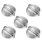 Allstare WB03X43926 Stove Knobs Replacement Parts for GE Range Parts Profile Stove Knobs 183D8269 KIP 5E87 GE Cooktop Knobs JGBP87SEM1SS PGB918SEM1SS Gas Range Burner Control Knob Oven Knobs 5 Pcs