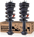 KUIPERAUTO Front Complete Struts Coil Spring Assembly 239112 Compatible with 2014-2018 Chevy Silverado 1500 4WD/ 2014 2015 2016 2017 GMC Sierra 1500 RWD Replacement Shock Absorbers