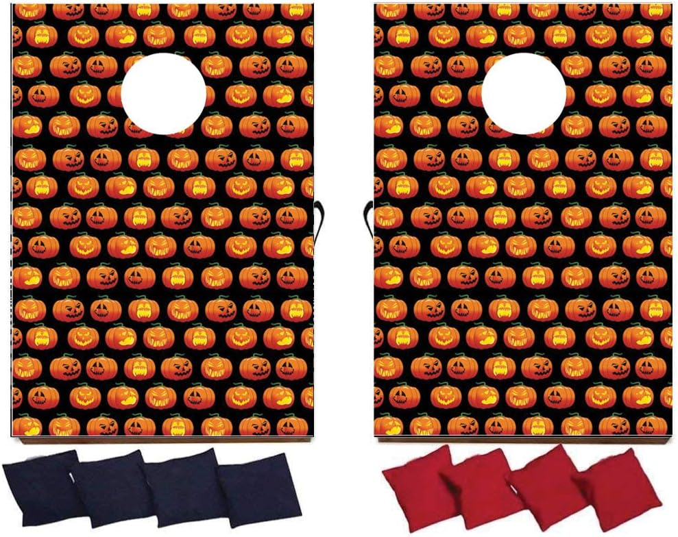 Halloween Bag Toss Game Halloween Cornhole Includes Bags