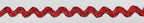 Red 3/8" Metallic RIC Rac - 18 Yards