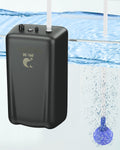 Outdoor Live Bait Aerator 40 GPH Battery Air Pump for 30 Gallon Bait Bucket Portable Battery Powered Oxygen Pump for