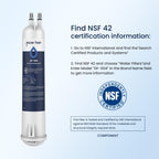 EDR3RXD1 Water Filter, Compatible With 4396841, 3 PACK