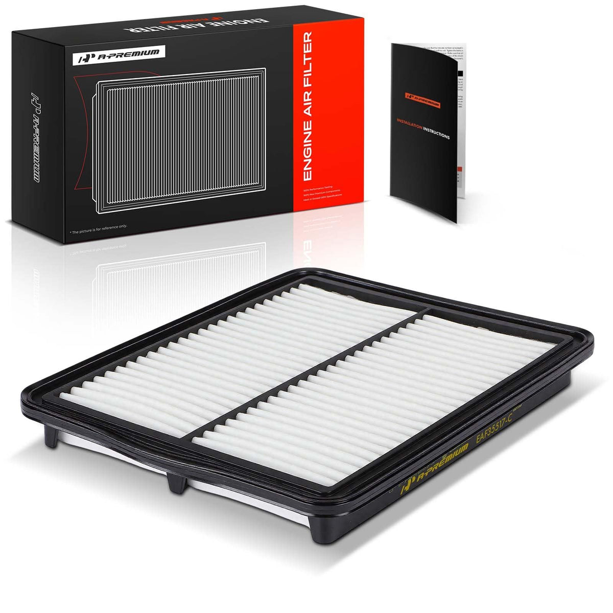 A-Premium Engine Air Filter Compatible with Kia Model