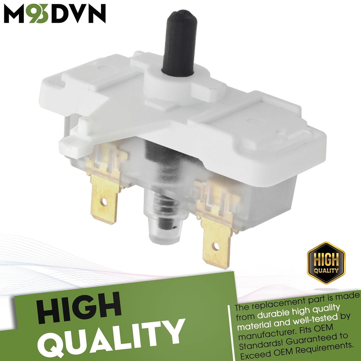 Push to Start Switch Replacement for Hotpoint HTDX100ED2WW HTDX100EM2WW HTDX100EM8WW HTDX100GM7WW Dryer