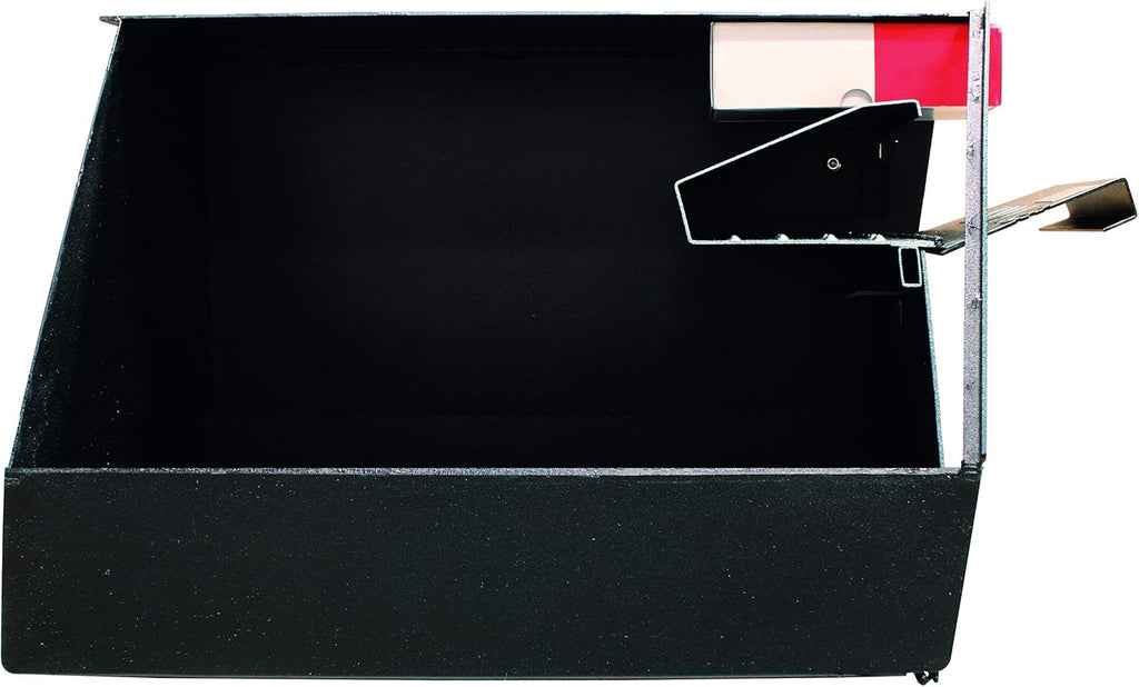 Large Capacity Locking Curbside Post Mount Mailbox, USPS Approved | Patented anti-pry lock, holds weeks of mail