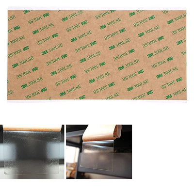 Pack of 3 Sheets Size 12" x 12", 3M 9474LE 300LSE Super-Strong Double-Sided Adhesive/Adhesive Transfer Tape, Ideal