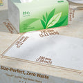 Ultra-Thick Facial Tissues 9000 Sheets, 5-Ply 1800 Draws Green Tea Scented Small Soft Pack Paper Tissue, Travel Size