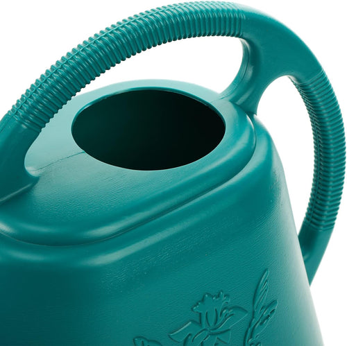 1-Gallon Plastic Watering Can with Comfortable Handle, Garden Watering Cans Long Spout for Indoor Outdoor Watering