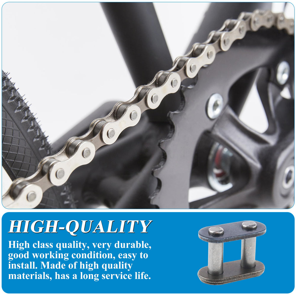 JOYYANGFANG #T8F Chain Master Link Roller 0.32" Spacing Chain Link