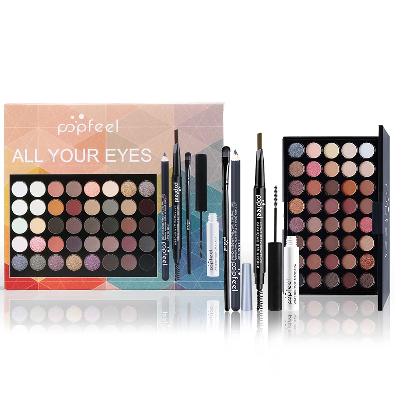 All in One Makeup Kit For Teenager Girls, Full Starter Makeup Kit for Women Beginners Includes Eyeshadow Palette, Eye