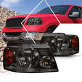 2Pcs Replacement Headlights Assembly Compatible with 2004-2008 Ford F150