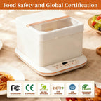 Folding Proofer & Slow Cooker, Collapsible Dough Fermentation Box