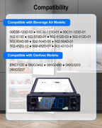 Temperature Controller ERC112D Fit for Danfoss Beverage Air 00C30-123D-03