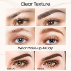 Microblading Eyebrow Pen with 4 Micro-Fork Tip Waterproof Light Brown