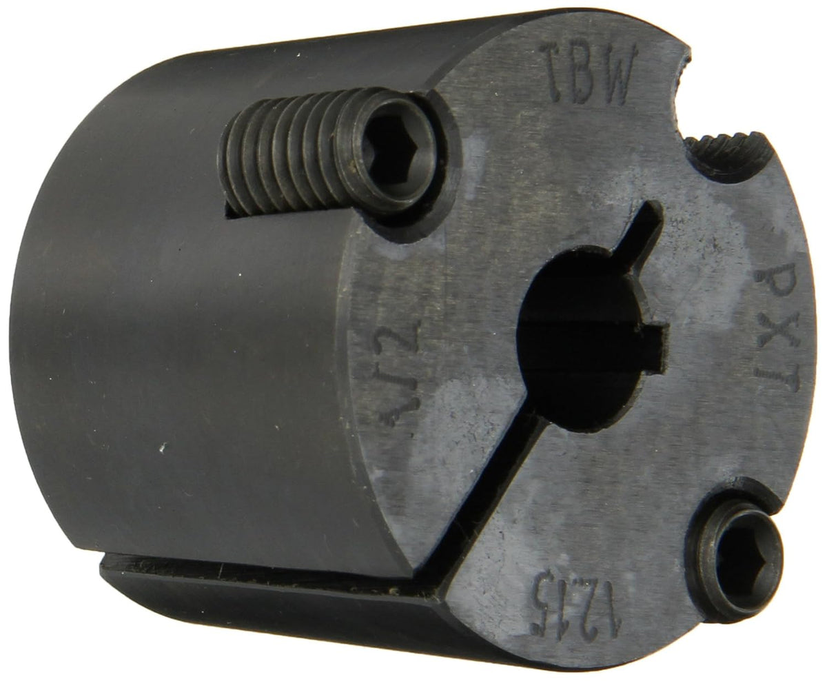 TB Woods 1215 TL121512 Taper Lock Bushing, Cast Iron, Inch, 0.5" Bore, 1200 lbs/in Torque, Standard Design, Standard Keyway
