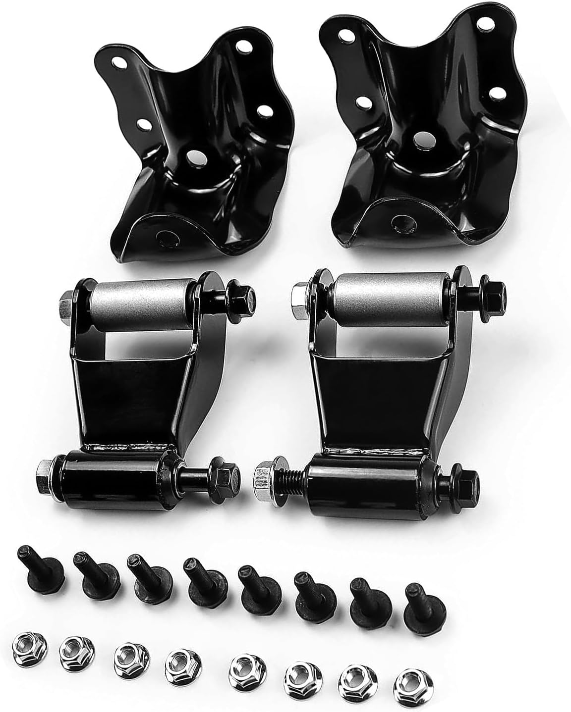 FEXON Rear Leaf Spring Shackles Hanger Repair Kit for Ford Ranger 722-001