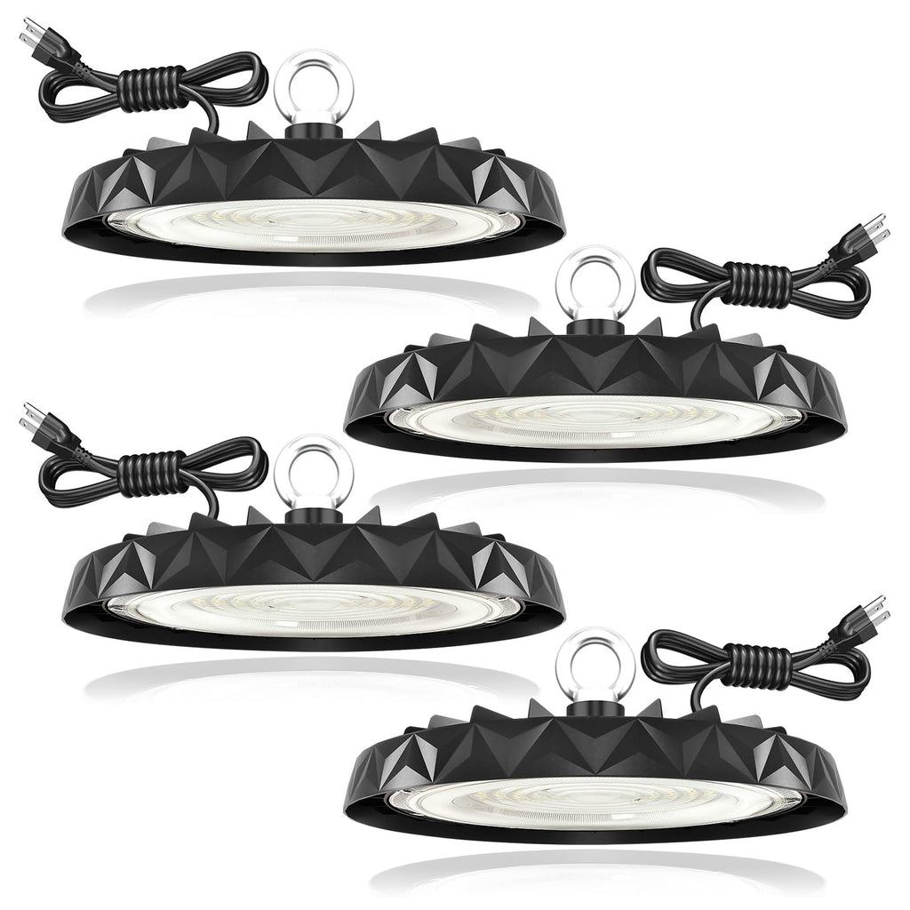4-Pack 150W LED High Bay Lights