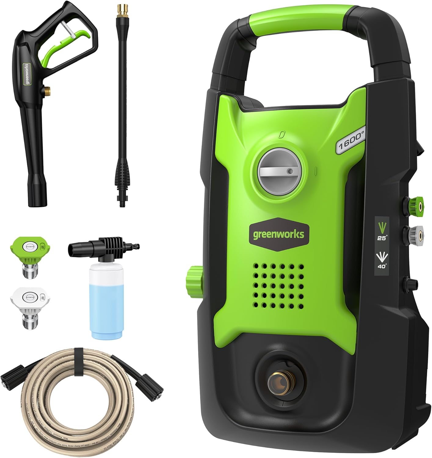 1600 PSI (1.2 GPM) Electric Pressure Washer