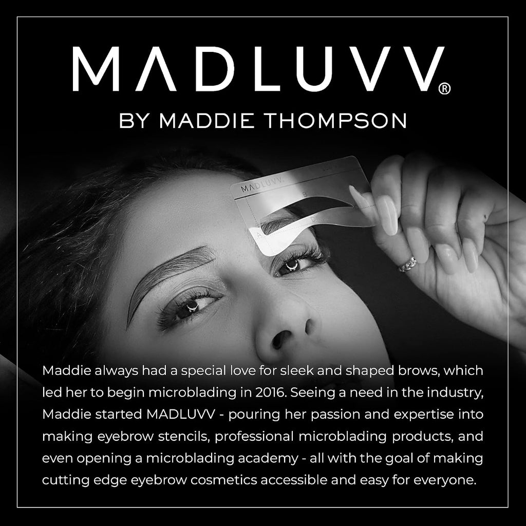 Eyebrow Stencils, Brow Mapping & PMU Microblading - On the DL Set