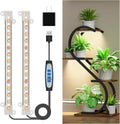 8in Plant Grow Light Strip, Full Spectrum for Indoor Plants 5V | 56 LEDs Under Cabinet Grow Lamp, Auto Timer 6/12/16